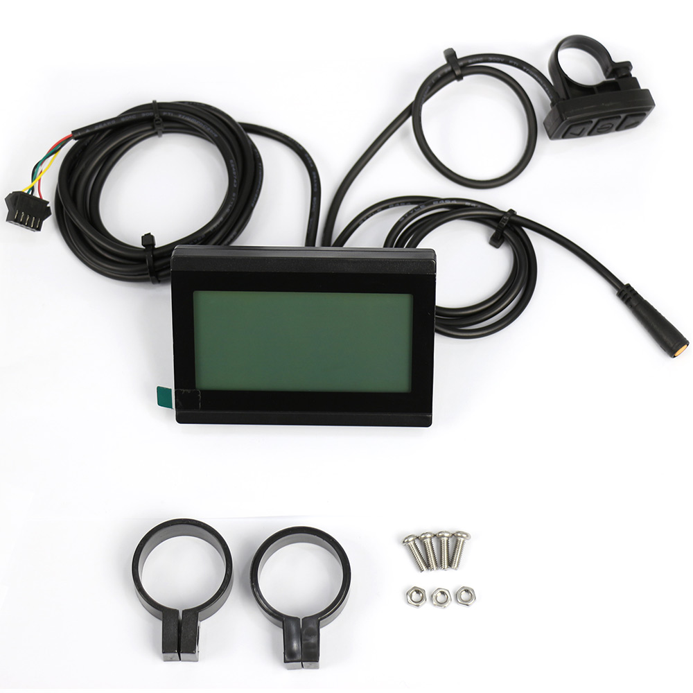 Large Screen Multi-Function LCD Display for Electric Bike – 24V 36V 48V 60V (LCD3)