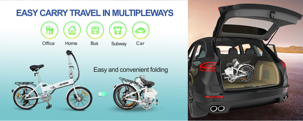 20-Inch Folding Electric Bike - 36V 10Ah Battery, 7-Speed Shimano, LCD Display, Pedal Assist – Compact & Portable for Commuting & Adventure - Folding Electric Bike - 3