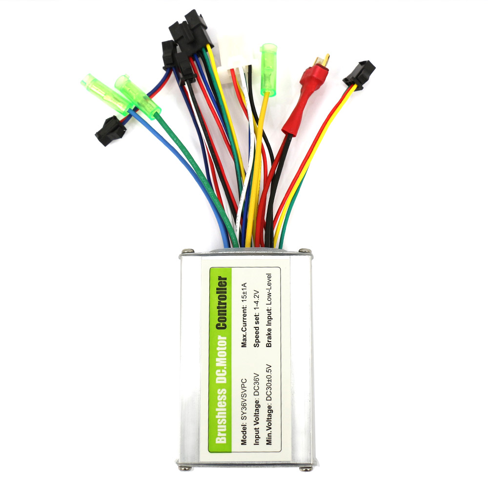 36V 250W-350W Brushless E-Bike Controller – Ultra-Quiet, Heat-Dissipating, 1:1 Pedal Assist