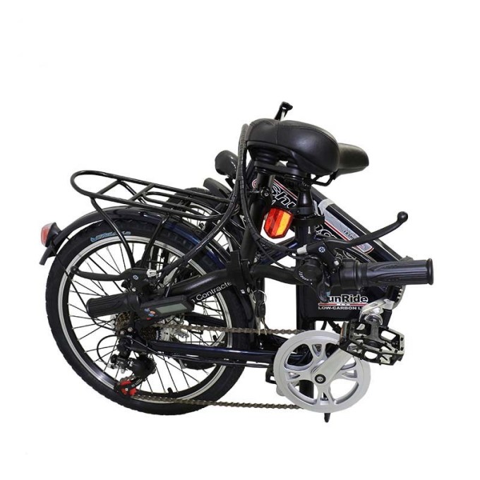20-Inch Folding Electric Bike – 36V 10Ah Battery, 7-Speed Shimano, LCD Display, Pedal Assist – Compact & Portable for Commuting & Adventure