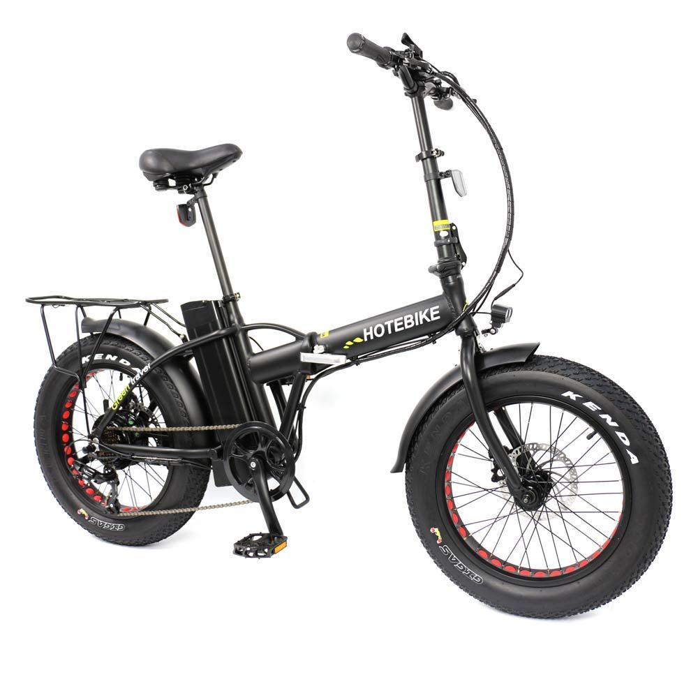 20 Folding Fat Tire Electric Bike – 36V/48V 250W-500W Motor – Shimano 7-Speed – Dual Disc Brakes – 60km Range