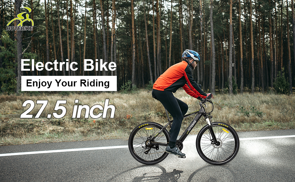 HOTEBIKE A6AH27.5 Bicicleta Elétrica de Montanha – 27.5 36V 350W com Bateria Removível – Deslocamento sem Suor & Passeios em Trilhas 1 HOTEBIKE A6AH27.5 Bicicleta Elétrica de Montanha – 27.5 36V 350W com Bateria Removível – Deslocamento sem Suor & Passeios em Trilhas - Bicicleta Elétrica Canadá - 1