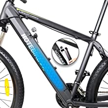 HOTEBIKE A6AH27.5 Bicicleta Elétrica de Montanha – 27.5 36V 350W com Bateria Removível – Deslocamento sem Suor & Passeios em Trilhas - Bicicleta Elétrica Canadá - 5