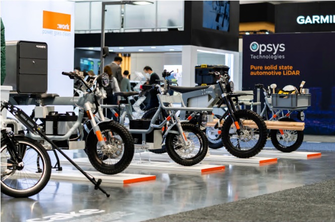 Bicicletas elétricas mais inteligentes e potentes dominam a CES 2022 2 Bicicletas elétricas mais inteligentes e potentes dominam a CES 2022 - News - 2